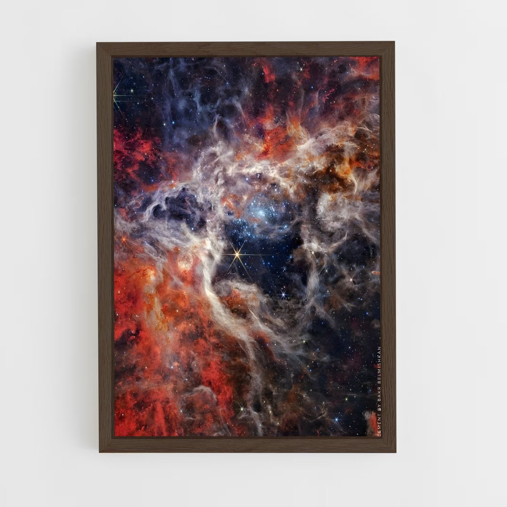 Poster du magnifique télescope James Webb – affiche Astronomie (vue 5)